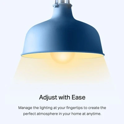 Smart λάμπα LED TP-LINK 8.7W 806lm E27 2700k θερμό λευκό φως δέσμης 220° ντιμαριζόμενη