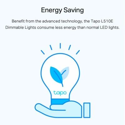 Smart λάμπα LED TP-LINK 8.7W 806lm E27 2700k θερμό λευκό φως δέσμης 220° ντιμαριζόμενη