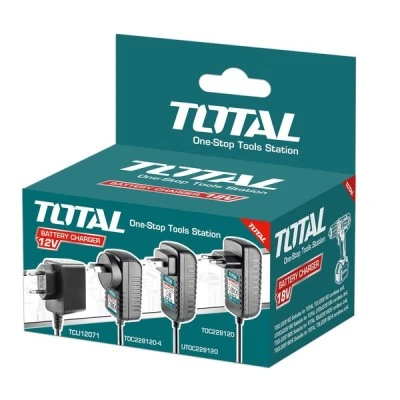 Φορτιστής TOTAL (TCLI12071) για μπαταρία λιθίου 12V για TDLI1232 / TIDLI1232 / TSPLI1212