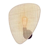 Φωτιστικό επίτοιχο 1ΧΕ27 SKYROS ψάθα Rattan 42x38x15cm εσωτερικού χώρου IP20 Φωτιστικό επίτοιχο 1ΧΕ27 SKYROS ψάθα Rattan 42x38x15cm εσωτερικού χώρου IP20