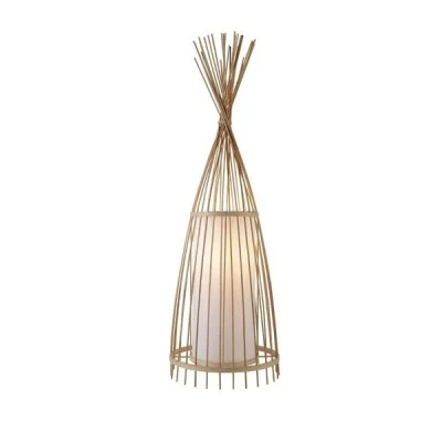 Επιδαπέδιο φωτιστικό SERIFOS 1xΕ27 BAMBOO D30xh100cm Επιδαπέδιο φωτιστικό SERIFOS 1xΕ27 BAMBOO D30xh100cm