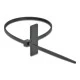 Δεματικά καλωδίων POWERTECH TIES-033 με ετικέτα 100x2.5mm μαύρα σε συσκευασία 25 τεμαχίων