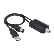 Έξυπνος ψηφιακός ενισχυτής σήματος SmartTV USB Amplifier SA32 με ενδεικτική λυχνία καλής λειτουργίας