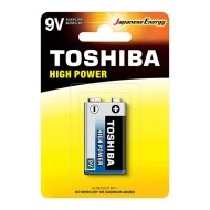 Μπαταρία αλκαλική τετράγωνη Toshiba 6LR61 9V BP-1 εξελιγμένη για μακράς διάρκειας αντοχή