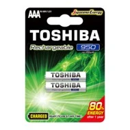 Επαναφορτιζόμενες μπαταρίες Toshiba TNH-03GAE BP-2C AAA 950Mah 1.2V 2 τμχ. Επαναφορτιζόμενες μπαταρίες Toshiba TNH-03GAE BP-2C AAA 950Mah 1.2V 2 τμχ.