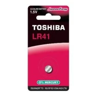 Ειδική αλκαλική μπαταρία Toshiba LR41 BP-1C 1.5V κατάλληλη για μεγάλη γκάμα προϊόντων