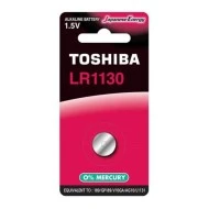 Αλκαλική μπαταρία Toshiba LR1130 BP-1C 1.5V κατάλληλη για τηλεχειριστήρια, αριθμομηχανές κ.α.
