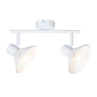 Φωτιστικό οροφής PALOMA 2xΕ14 λευκό μεταλλικό 32x13x19cm εσωτερικού χώρου IP20