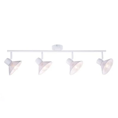 Φωτιστικό οροφής PALOMA 4xΕ14 λευκό μεταλλικό 75x13x19cm εσωτερικού χώρου IP20