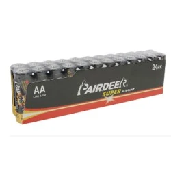 Μπαταρία αλκαλική SUPER 1.5V AA LR6 σε συσκευασία 24 τεμαχίων PRD