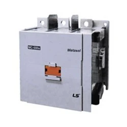 Ρελέ ισχύος τριπολικό 3P METASOL LG ισχύς 330KW τάση πηνίου 240VAC/DC και βοηθητικές επαφές 2NO+2NC AC 630Α