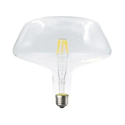 Λάμπα led filament μανιτάρι Ε27 6W 230V 2700k θερμό λευκό φως 690Lm ντιμαριζόμενη