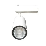 LED σποτ ράγας λευκό χρώμα ισχύος 30W 230V ΑΤΜ-ΤL5030 6000Κ ψυχρό λευκό φώς 2850lm δέσμης 24°