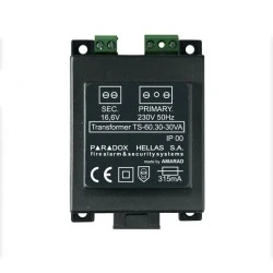 Μετασχηματιστής τροφοδοσίας paradox ts-60.30 16.6V 30W