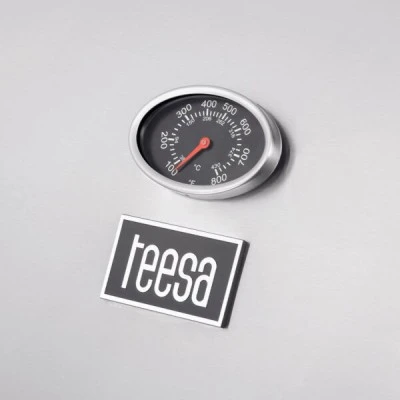 Teesa ψησταριά υγραερίου 14,4 kW με 5 Εστίες πλαϊνό μάτι & θέση φιάλης BBQ 5001