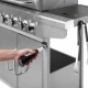 Teesa ψησταριά υγραερίου 14,4 kW με 5 Εστίες πλαϊνό μάτι & θέση φιάλης BBQ 5001