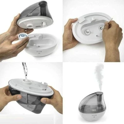 Ultrasonic υγραντήρας αέρα 12W PURE LIFE H30 με ρύθμιση παραγωγής ατμού & χωρητικότητα δεξαμενής 1.5L