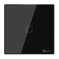 Διακόπτης SONOFF smart ΤΧ-T3EU1C μονός με πλήκτρο αφής για απομακρυσμένο έλεγχο μέσω smartphone