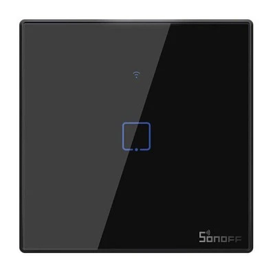 Διακόπτης SONOFF smart ΤΧ-T3EU1C μονός με πλήκτρο αφής για απομακρυσμένο έλεγχο μέσω smartphone Διακόπτης SONOFF smart ΤΧ-T3EU1C μονός με πλήκτρο αφής για απομακρυσμένο έλεγχο μέσω smartphone