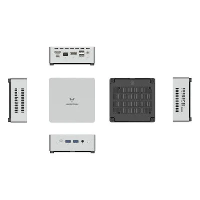 Mini PC Minisforum UN100L, Intel N100, 16GB RAM, 512GB SSD, Windows 11 Pro