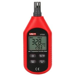 Μινι ψηφιακό υγρόμετρο θερμόμετρο UNI-T UT-333 με δυνατότητα συγκράτησης μέτρησης