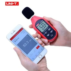 Ψηφιακό ντεσιμπελόμετρο UNI-T UT353BT 30-130dB Bluetooth με ρυθμιζόμενο ρυθμό δειγματοληψίας