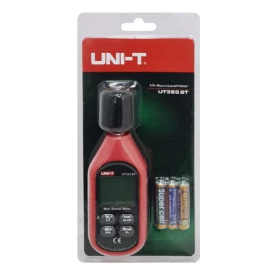 Ψηφιακό ντεσιμπελόμετρο UNI-T UT353BT 30-130dB Bluetooth με ρυθμιζόμενο ρυθμό δειγματοληψίας