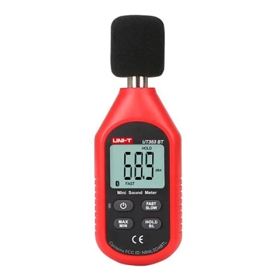 Ψηφιακό ντεσιμπελόμετρο UNI-T UT353BT 30-130dB Bluetooth με ρυθμιζόμενο ρυθμό δειγματοληψίας