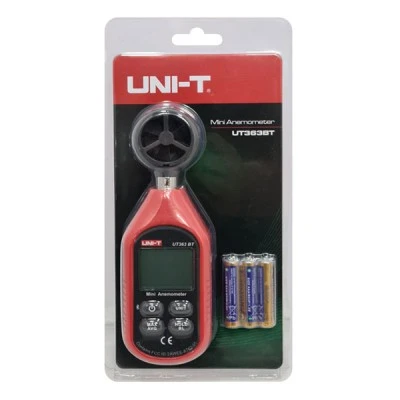 Ανεμόμετρο mini ψηφιακό UNI-T UT363BT 0-30m/s με δυνατότητα μεταφοράς δεδομένων μέσω Bluetooth