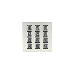 Module κωδικού και κλήσης 821/MK με φωτιζόμενα πλήκτρα και δυνατότητα έως 40 κωδικών χρηστών Module κωδικού και κλήσης 821/MK με φωτιζόμενα πλήκτρα και δυνατότητα έως 40 κωδικών χρηστών