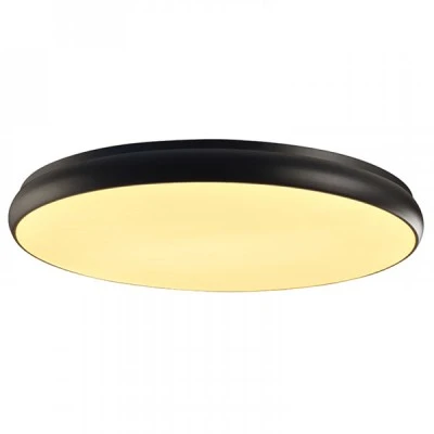 Φωτιστικό οροφής LED KALLISTA 54W 4320lm 3000k θερμό λευκό φως D60xh8cm μεταλλικό μαύρο
