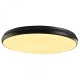 Φωτιστικό οροφής LED KALLISTA 70W 5600lm D80xh8cm θερμό λευκό φως 3000k μαύρο μεταλλικό