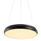Κρεμαστό LED φωτιστικό 54W θερμό φως 3000k 4320lm D60xh135cm μαύρο μεταλλικό IP20 Κρεμαστό LED φωτιστικό 54W θερμό φως 3000k 4320lm D60xh135cm μαύρο μεταλλικό IP20