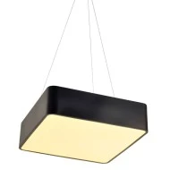 Κρεμαστό LED φωτιστικό 40W 3200lm θερμό φως 3000k μεταλλικό μαύρο 48x48xh140cm IP20