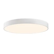 Led φωτιστικό οροφής OPTIMUS 100W θερμό φως 3000k 8000lm λευκό μεταλλικό D100xh10cm