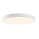 Led φωτιστικό οροφής OPTIMUS 100W θερμό φως 3000k 8000lm λευκό μεταλλικό D100xh10cm