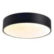 Φωτιστικό οροφής LED OPTIMUS D50xh10cm 50W 4000lm 3000k θερμό λευκό φως μαύρο μεταλλικό Φωτιστικό οροφής LED OPTIMUS D50xh10cm 50W 4000lm 3000k θερμό λευκό φως μαύρο μεταλλικό