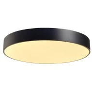 Φωτιστικό οροφής LED OPTIMUS 60W 4800lm 3000k θερμό λευκό φως D75xh10cm μαύρο μεταλλικό