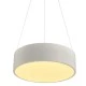 Κρεμαστό φωτιστικό LED 32W θερμό φως 3000k 2560lm D35xh140cm λευκό μεταλλικό