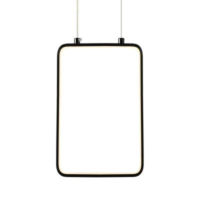Κρεμαστό φωτιστικό οροφής LED SYMETRIA 11W 3000k θερμό φως 1044lm μαύρο μεταλλικό 18x11xh136cm Κρεμαστό φωτιστικό οροφής LED SYMETRIA 11W 3000k θερμό φως 1044lm μαύρο μεταλλικό 18x11xh136cm
