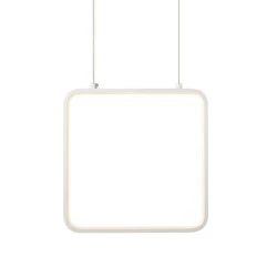 Κρεμαστό φωτιστικό οροφής SYMETRIA LED 9W μεταλλικό λευκό θερμό λευκό φως 3000k 870lm