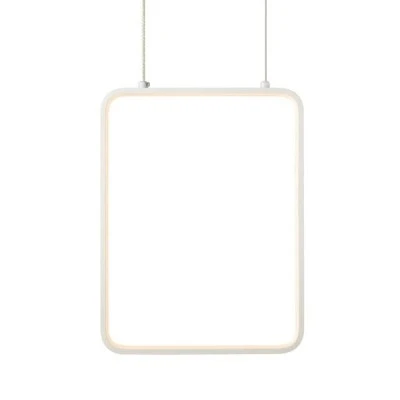 Φωτιστικό οροφής κρεμαστό LED SYMETRIA 15W θερμό λευκό φως 3000k 1390lm λευκό μεταλλικό Φωτιστικό οροφής κρεμαστό LED SYMETRIA 15W θερμό λευκό φως 3000k 1390lm λευκό μεταλλικό