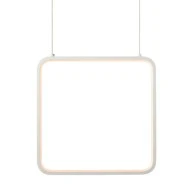 Κρεμαστό φωτιστικό οροφής LED SYMETRIA 14W 3000k θερμό λευκό φως 1330lm λευκό μεταλλικό