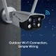 Κάμερα TP-LINK Wi-Fi IP VIGI C340-W με φακό 4mm & ανάλυση 4MP SD στεγανή IP66, Ver. 1.0