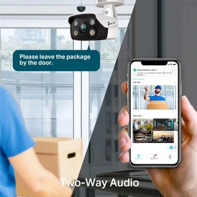 Κάμερα TP-LINK Wi-Fi IP VIGI C340-W με φακό 4mm & ανάλυση 4MP SD στεγανή IP66, Ver. 1.0