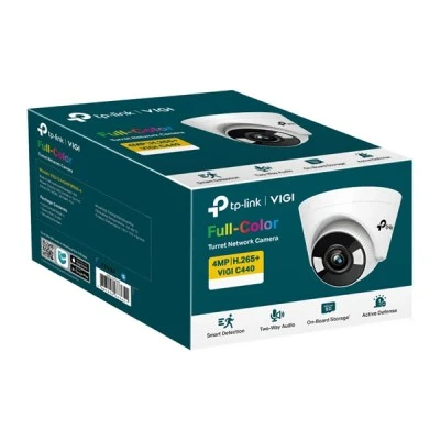 Κάμερα TP-LINK δικτυακή IP VIGI C440 με φακό 2.8mm & ανάλυση 4MP με τροφοδοσία PoE SD, Ver. 2.0