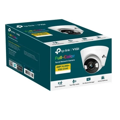 Κάμερα TP-LINK IP δικτυακ΄ή VIGI C440 με διάμετρο φακού 4mm & ανάλυση 4MP PoE καταγραφή σε micro SD, Ver. 1.0 Κάμερα TP-LINK IP δικτυακ΄ή VIGI C440 με διάμετρο φακού 4mm & ανάλυση 4MP PoE καταγραφή σε micro SD, Ver. 1.0