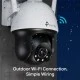 Kάμερα TP-LINK IP VIGI C540-W με φακό 4mm & ανάλυση έως 4MP, PTZ Wi-Fi, SD στεγανή IP66 Kάμερα TP-LINK IP VIGI C540-W με φακό 4mm & ανάλυση έως 4MP, PTZ Wi-Fi, SD στεγανή IP66