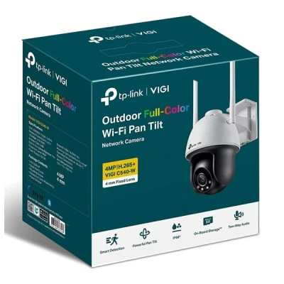 Kάμερα TP-LINK IP VIGI C540-W με φακό 4mm & ανάλυση έως 4MP, PTZ Wi-Fi, SD στεγανή IP66 Kάμερα TP-LINK IP VIGI C540-W με φακό 4mm & ανάλυση έως 4MP, PTZ Wi-Fi, SD στεγανή IP66