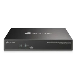 Καταγραφικό δικτυακό TP-LINK NVR VIGI NVR1004H-4P με ανάλυση 8MP με 4 κανάλια PoE, Ver. 1.0